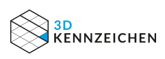 3D Kennzeichen